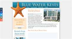 Desktop Screenshot of bluewaterkeyes.net